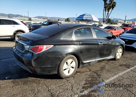 2013 Hyundai Sonata Hybrid из США, поврежденный, VIN KMHEC4A43DA071937